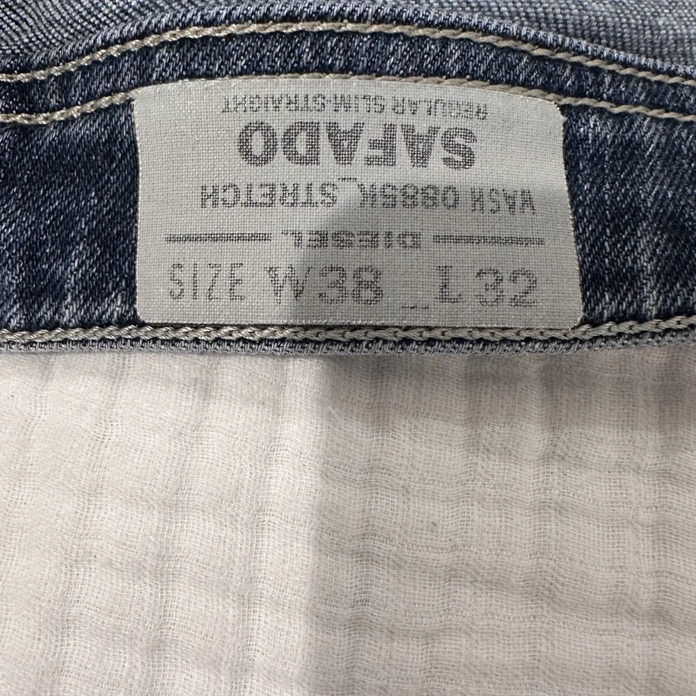 Diesel Men's Indigo Straight Jeans - Picture 2 of 4
